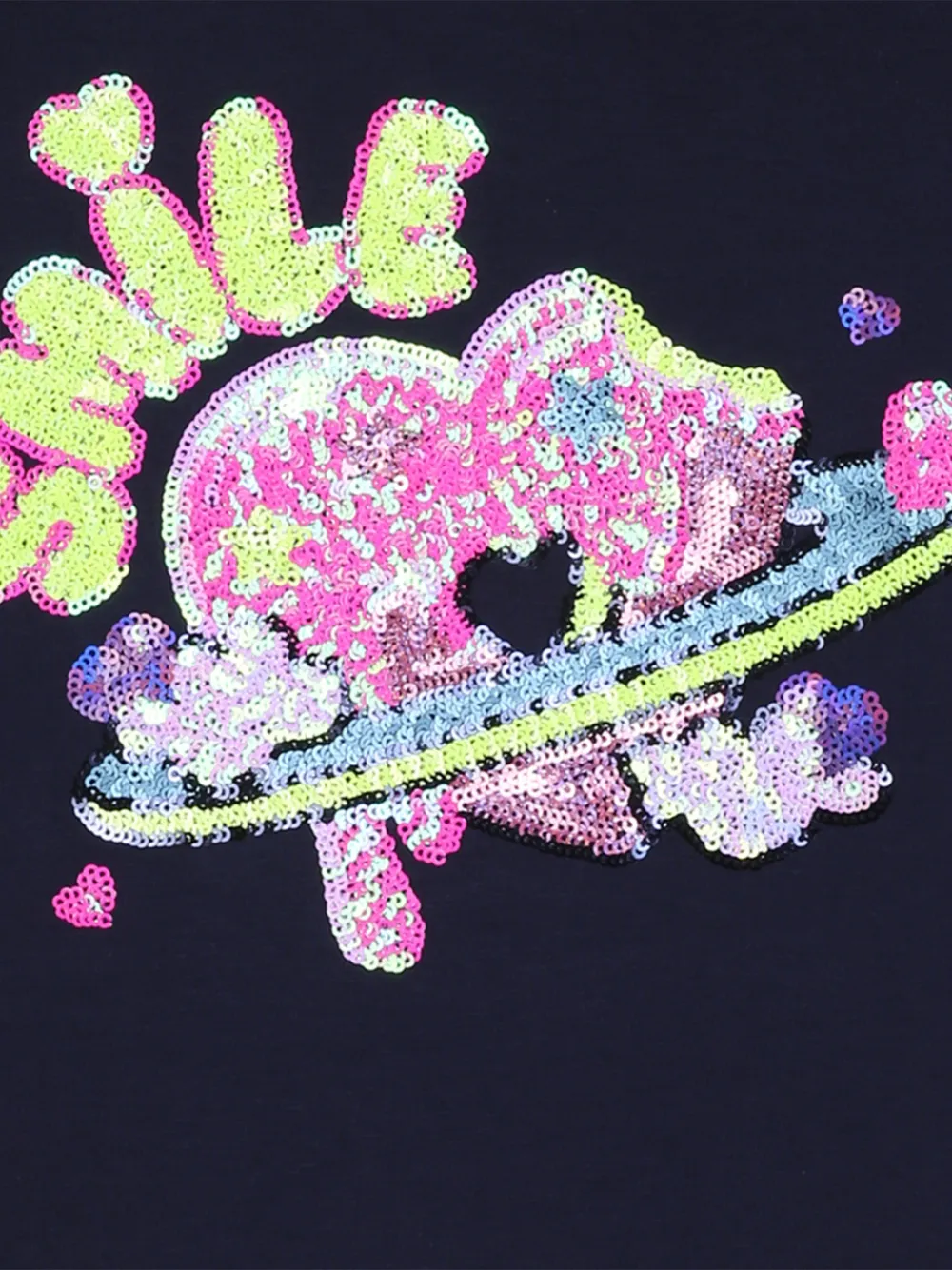 Billieblush T-shirt met pailletten Blauw