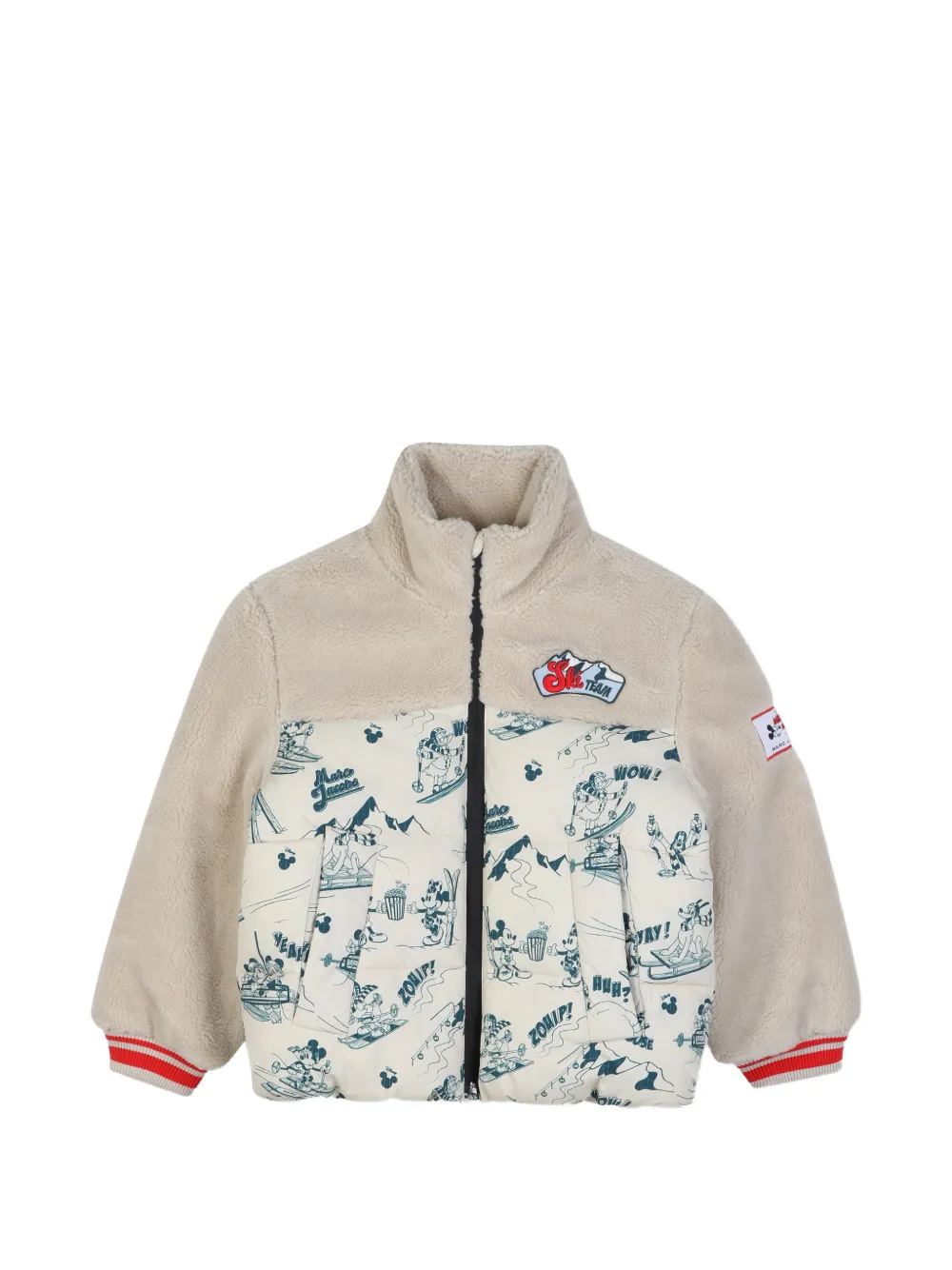 Marc Jacobs Kids x Disney Giacca in pile con stampa - Toni neutri