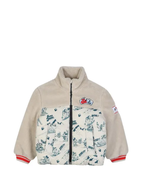 Marc Jacobs Kids x Disney print fleece-panel jacket