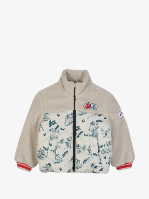 Marc Jacobs Kids x Disney print fleece-panel jacket