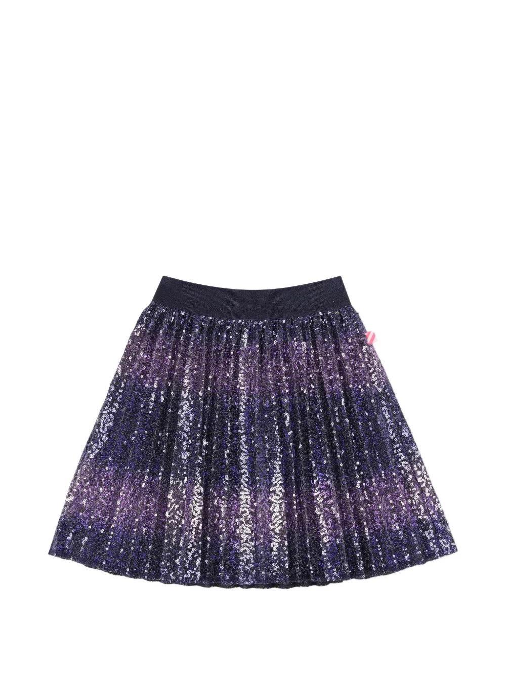 Billieblush Gonna plissettata con paillettes - Viola