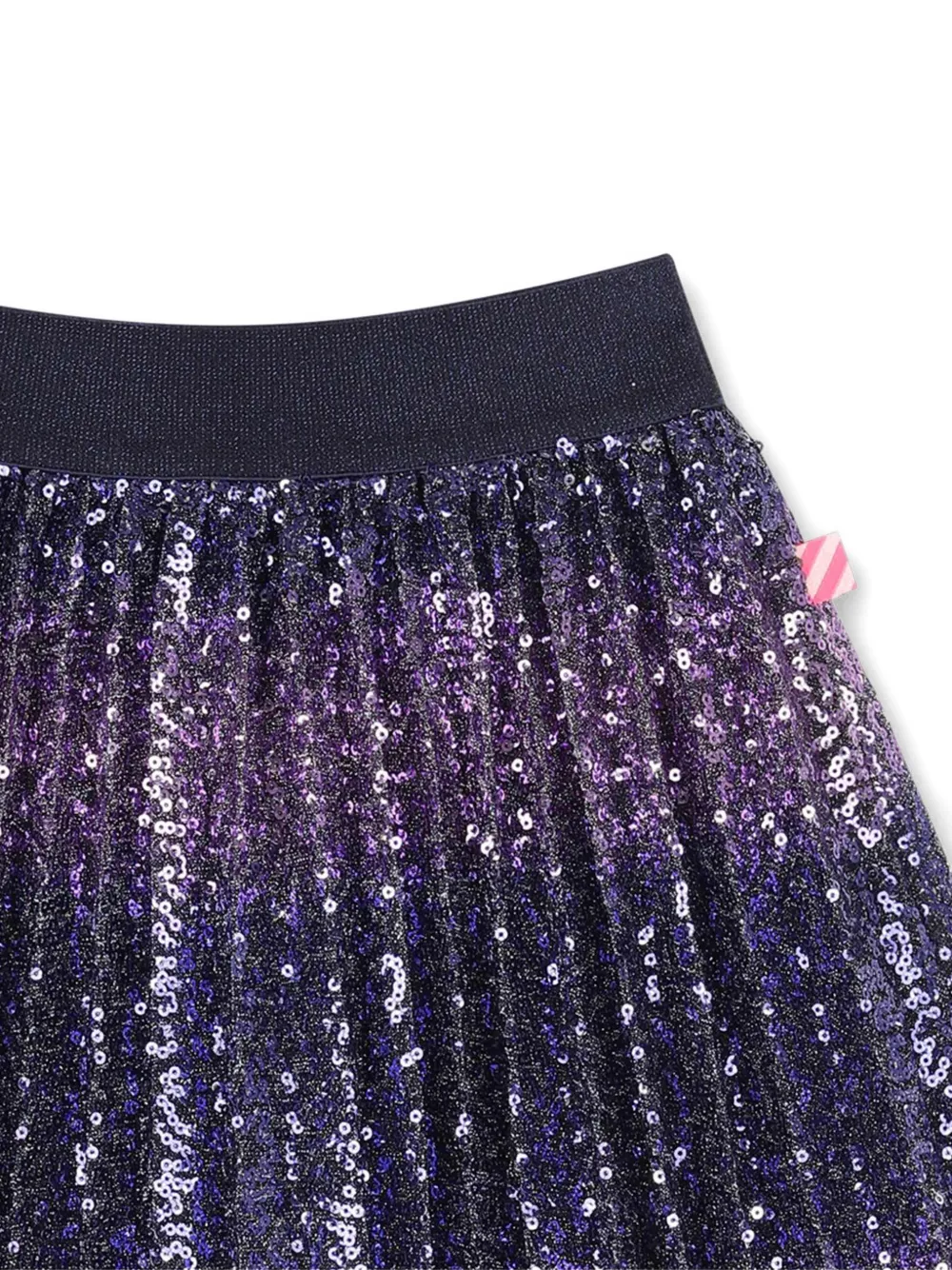Billieblush Plooirok met pailletten Paars