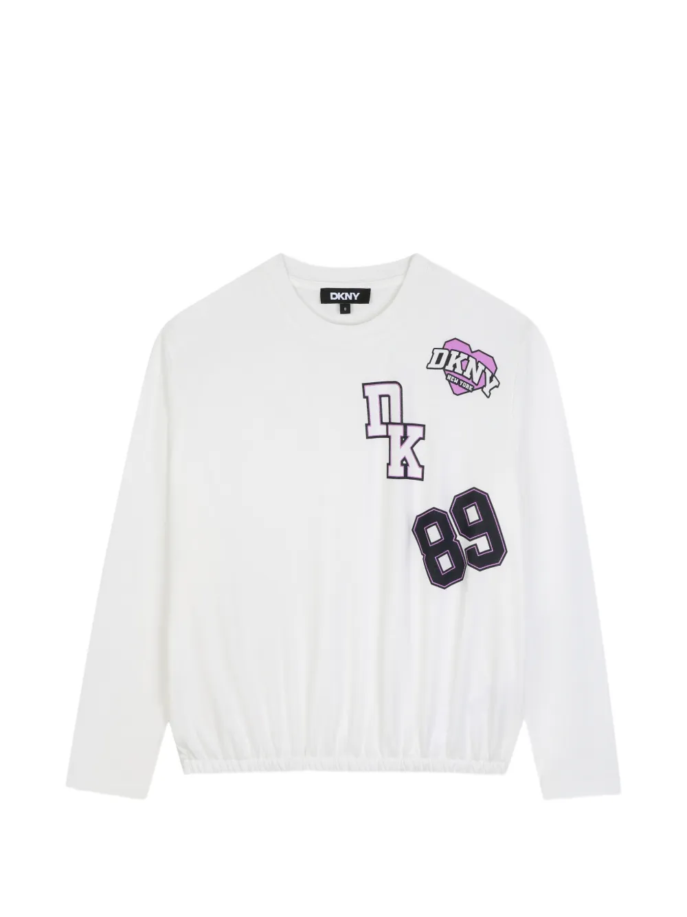 Dkny Kids T-shirt con stampa - Bianco