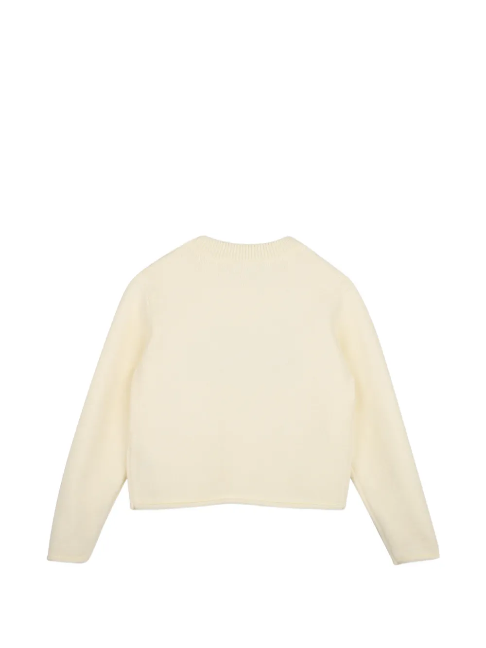 Michael Kors Kids Sweater met geborduurd logo Beige