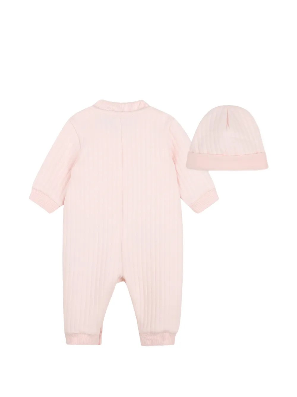 Kenzo Kids Geribbelde set met dieren-patch Roze