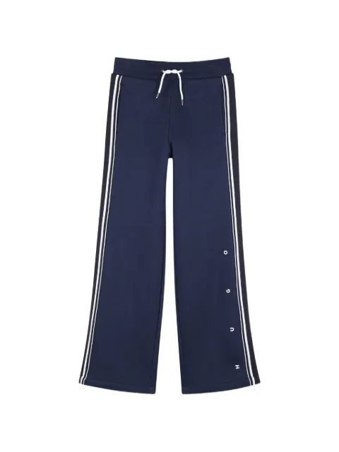 HUGO KIDS side-stripe wide-leg track pants