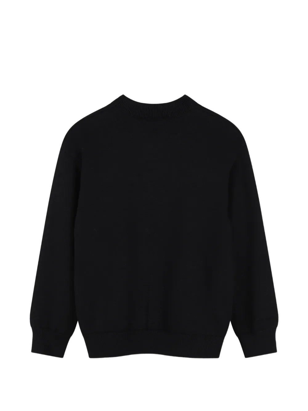 Givenchy Kids Trui met intarsia logo Zwart