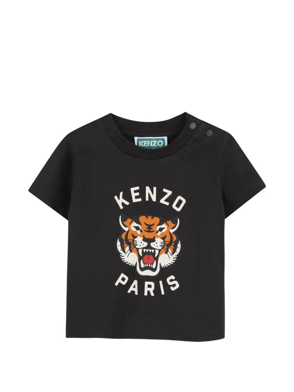 Kenzo Kids T-shirt con stampa - Nero