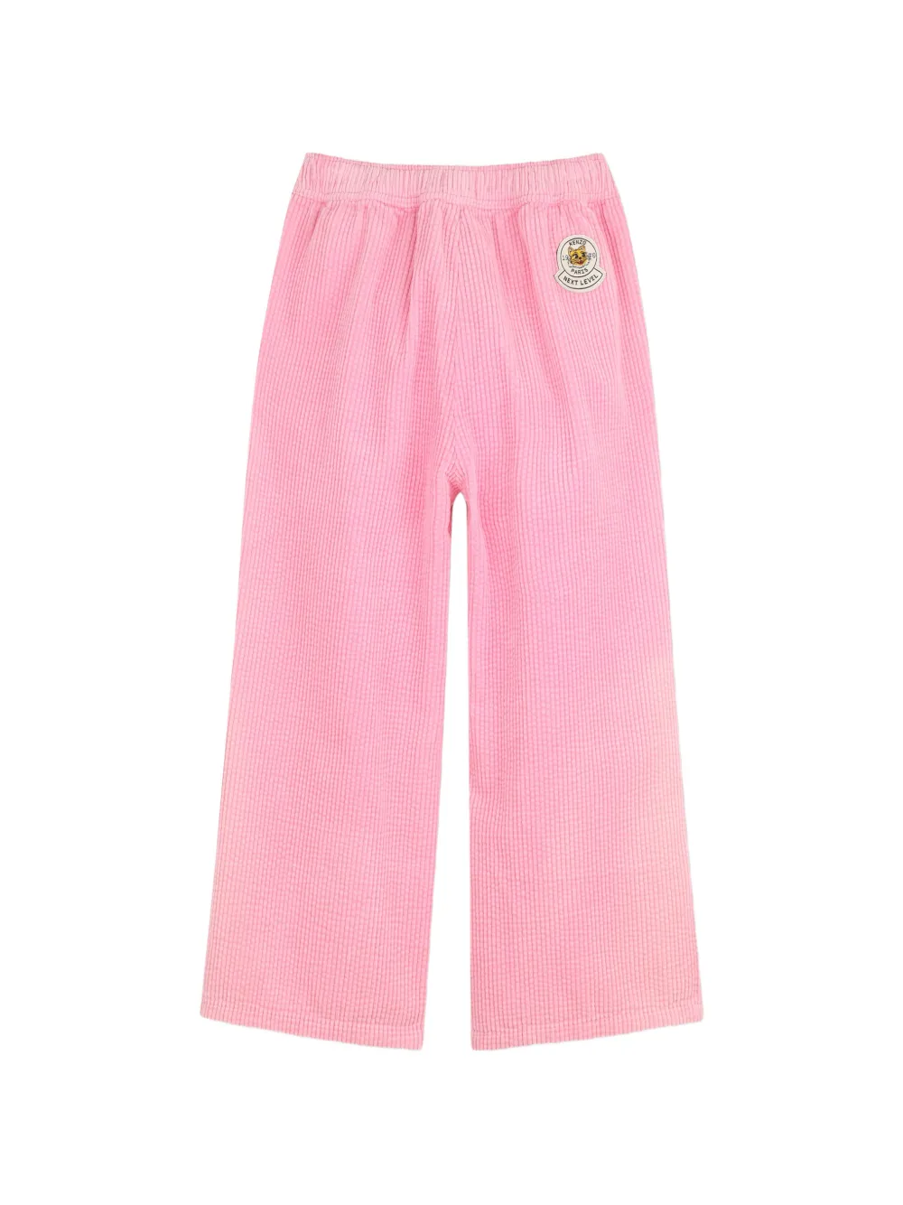 Kenzo Kids Ribfluwelen broek Roze
