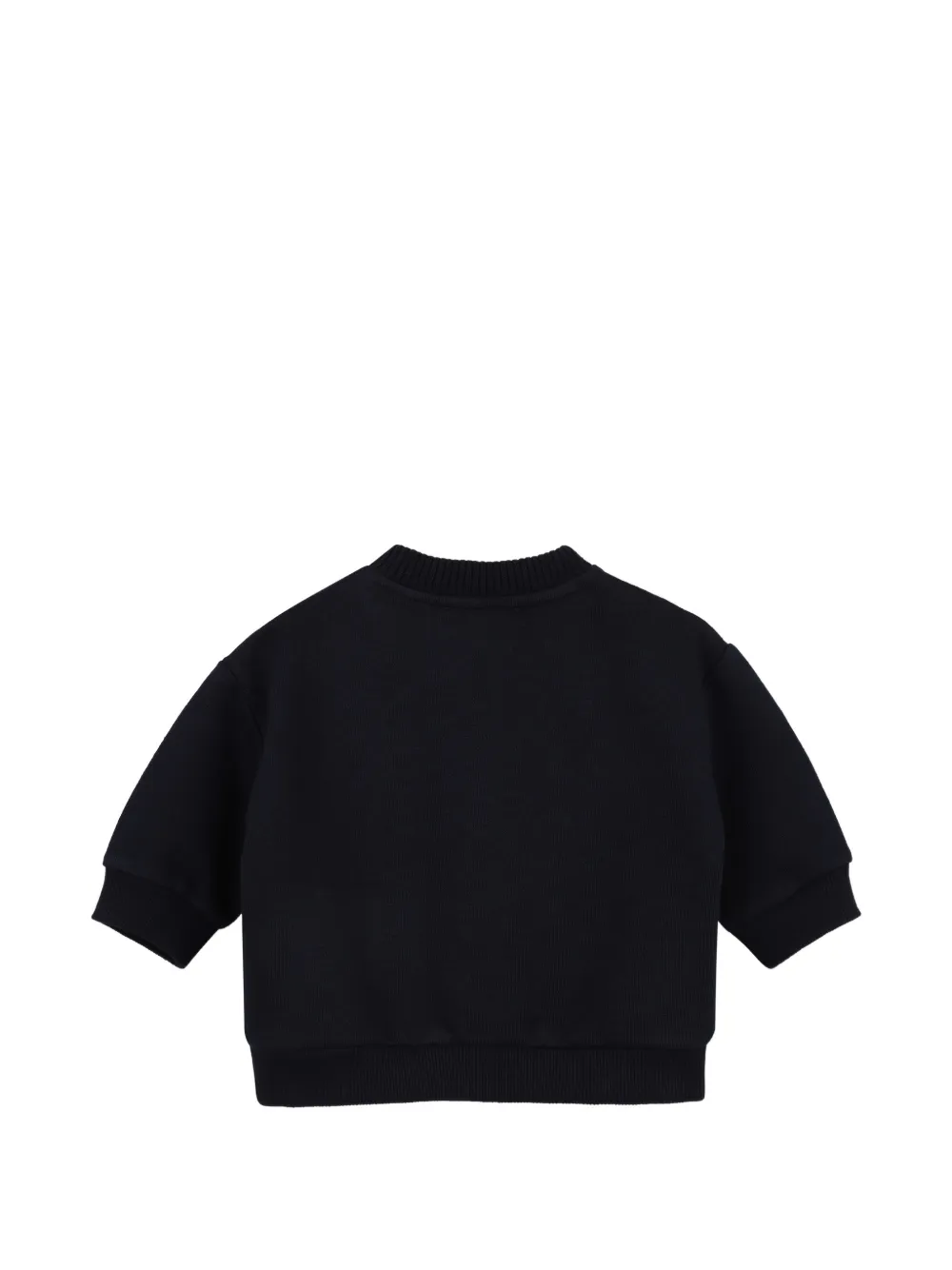 Kenzo Kids Trui met drukknopen en tijger-print Blauw