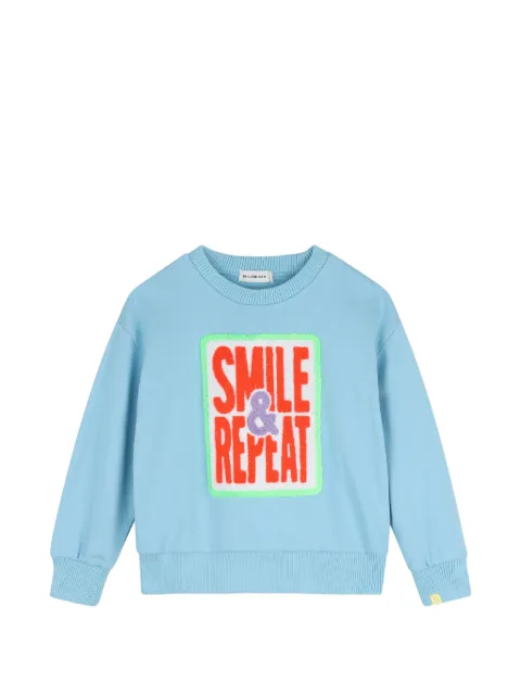 Billieblush logo-patch sweater