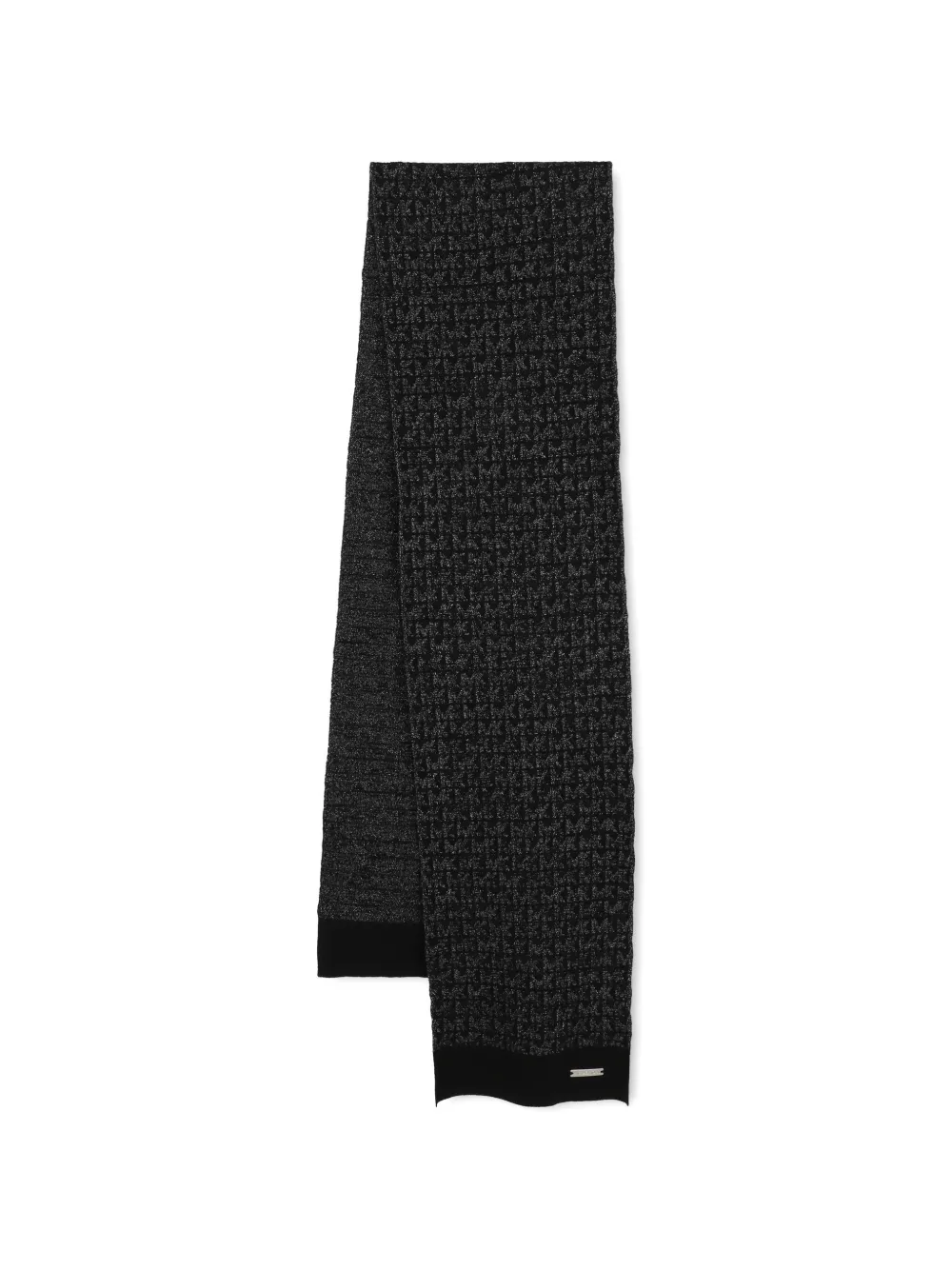 Michael Kors Kids Sciarpa con effetto metallizzato - Nero