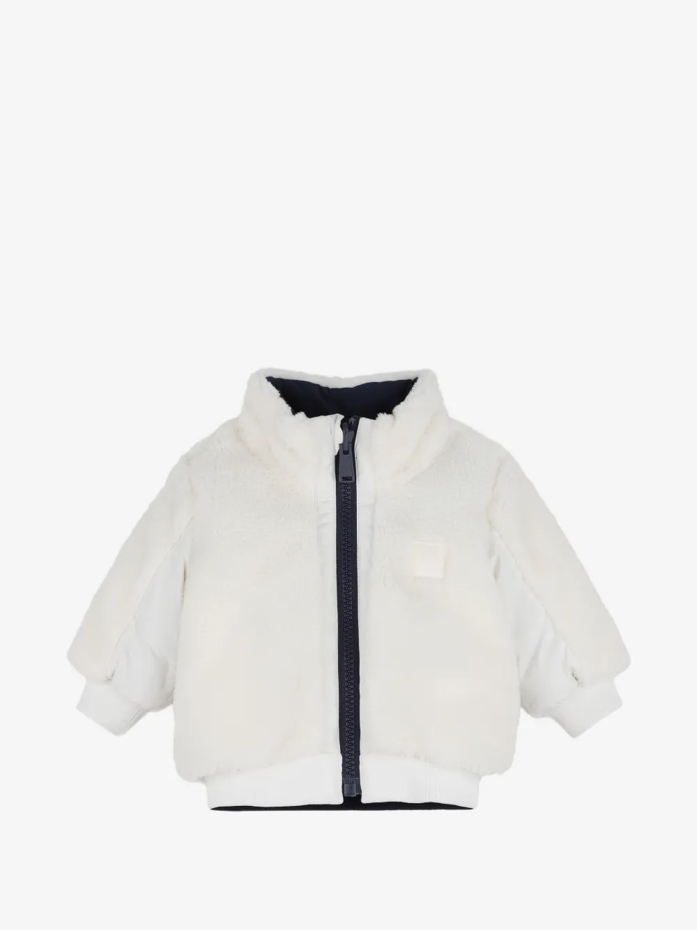 reversible teddy-fleece jacket — Image 3