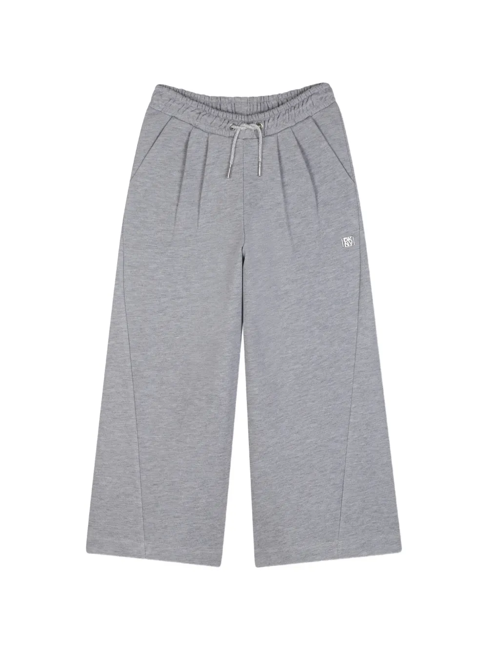 Dkny Kids Pantaloni plissettati con coulisse - Grigio