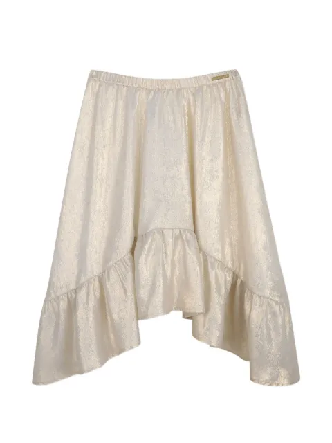 Michael Kors Kids metallic ruffled skirt