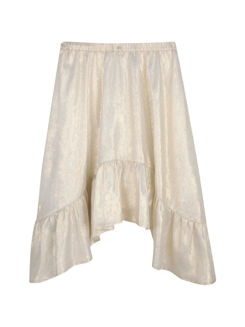 Michael Kors Kids Metallic rok met ruches Goud