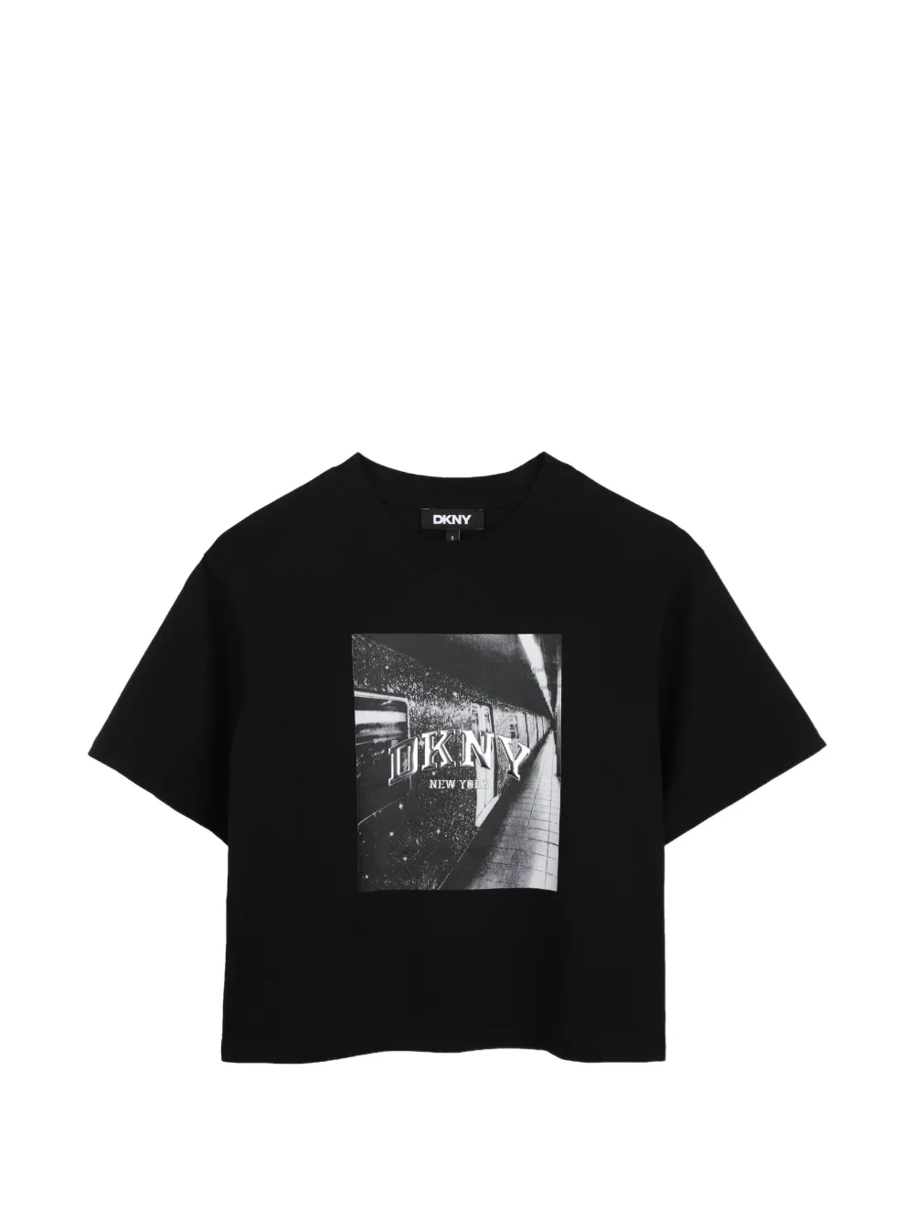 Dkny Kids T-shirt con grafica - Nero