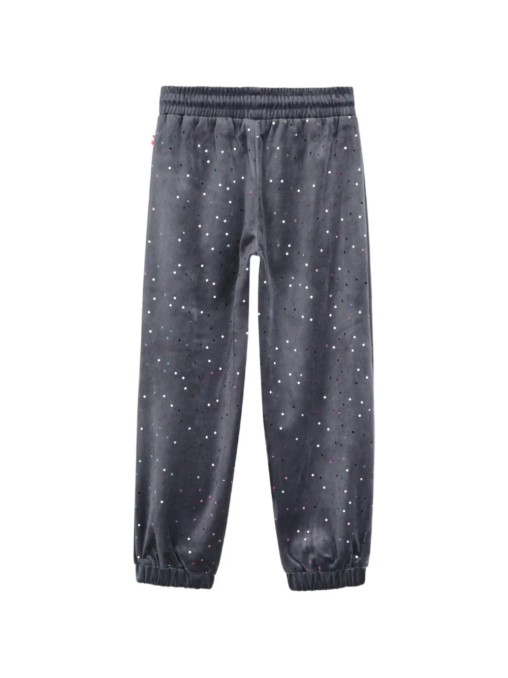 Billieblush Fluwelen trainingsbroek met pailletten Grijs