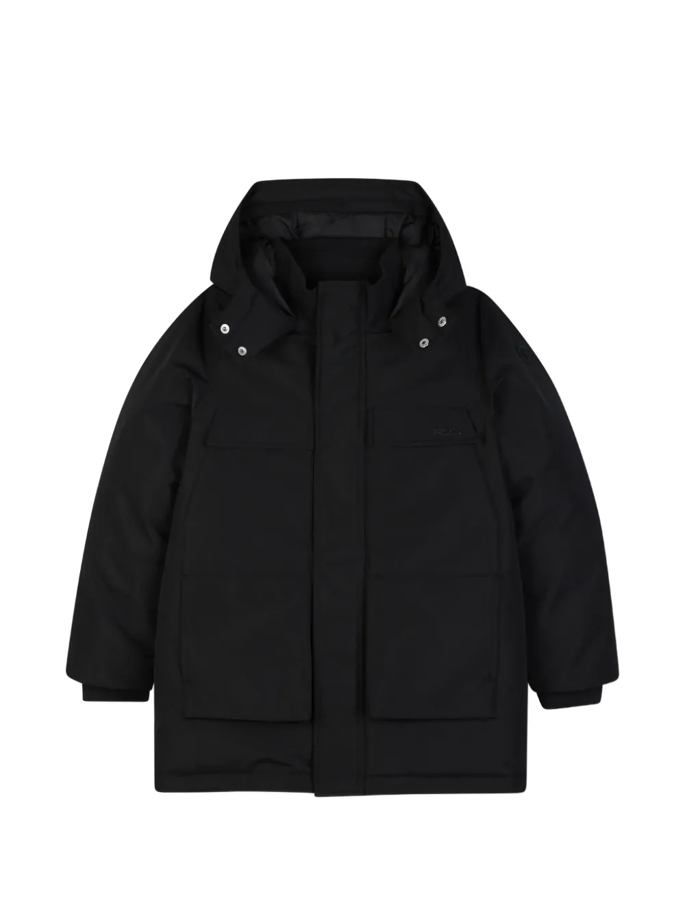 BOSS Kidswear Cappotto con cappuccio - Nero