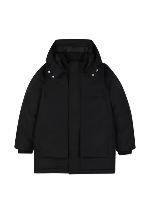 BOSS Kidswear hooded multi-pocket coat