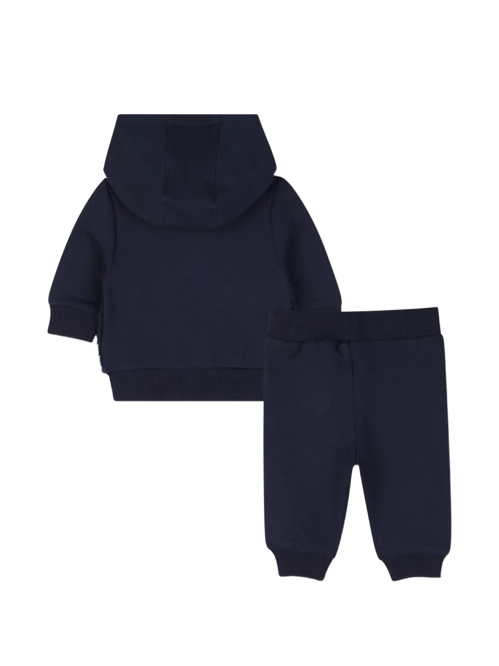 BOSS Kidswear Trainingspak met lammy vlak en logo-print Blauw