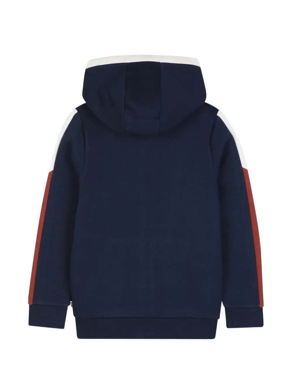 BOSS Kidswear Hoodie met colourblocking Blauw