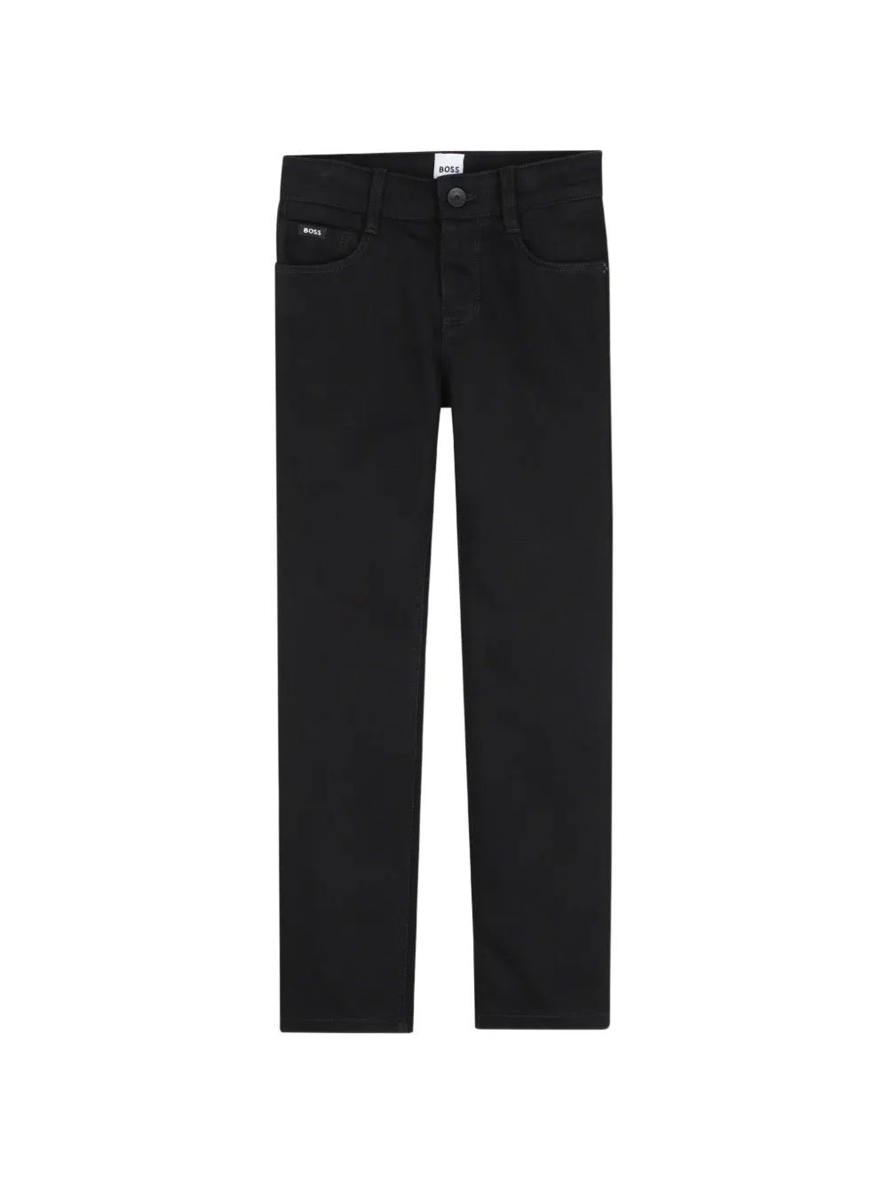 BOSS Kidswear Jeans con applicazione logo - Nero