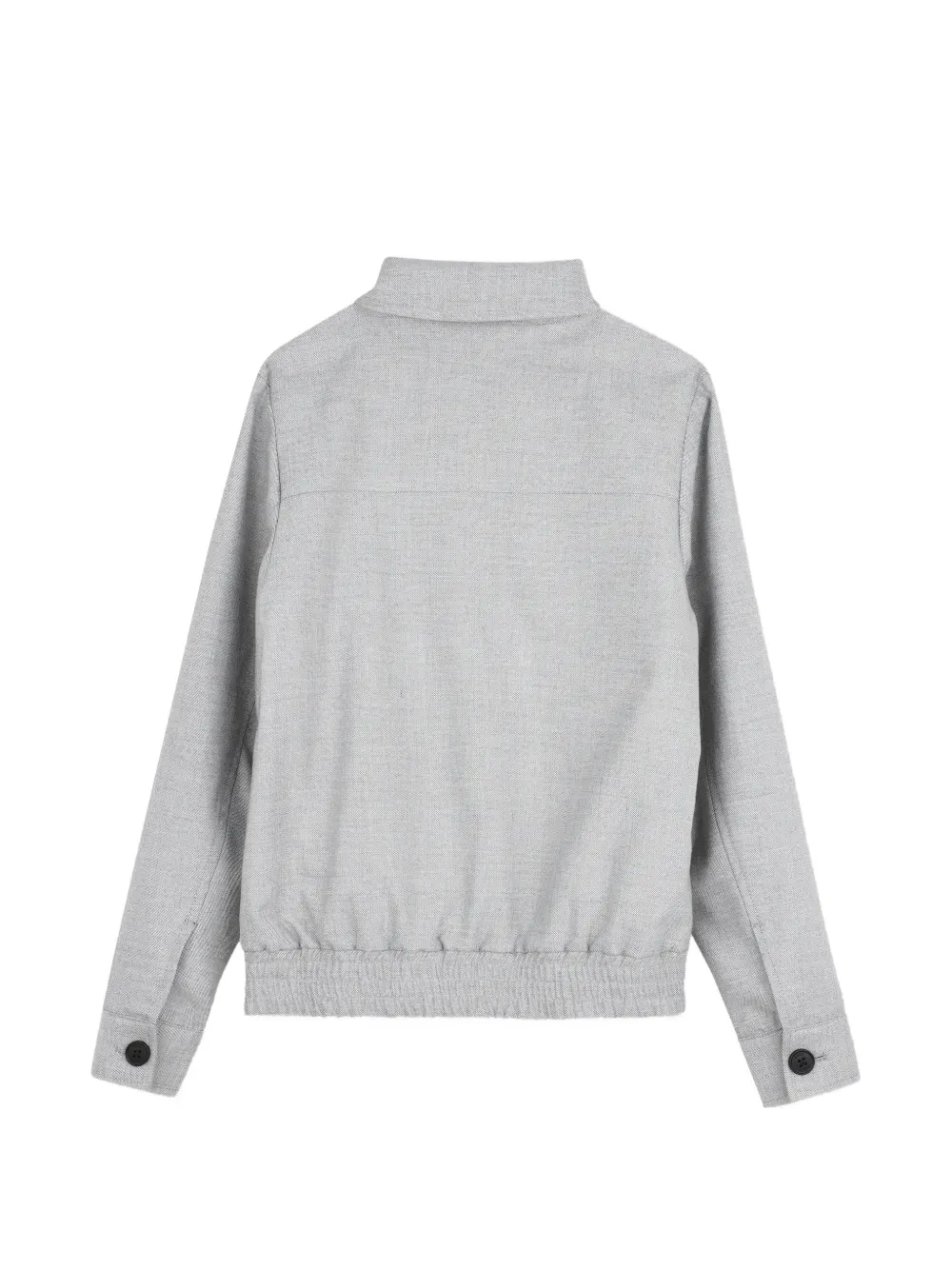 BOSS Kidswear Jack met logopatch Grijs