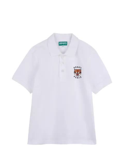 Kenzo Kids playera tipo polo con motivo Tigre