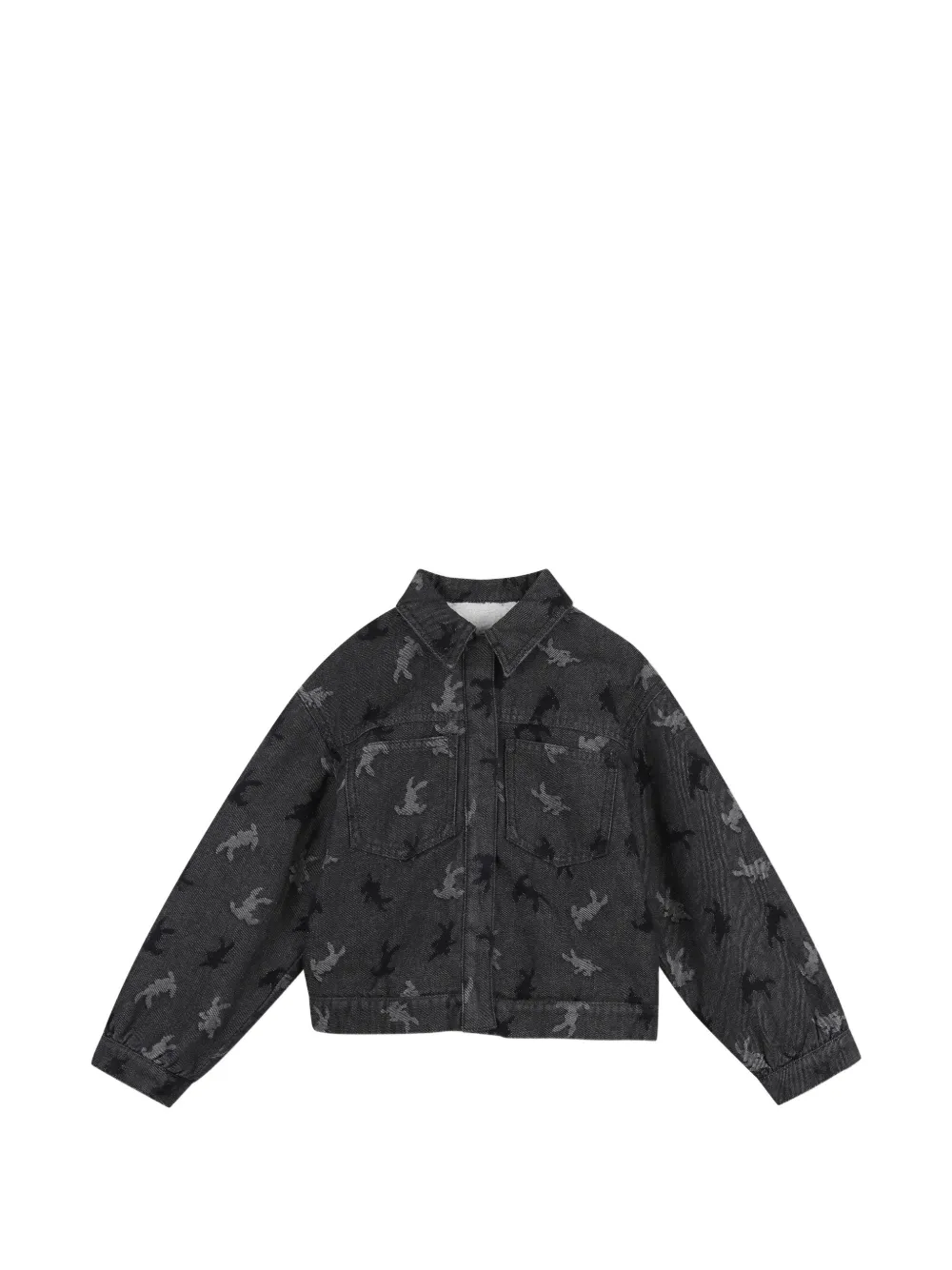 Kenzo Kids Giacca denim - Grigio