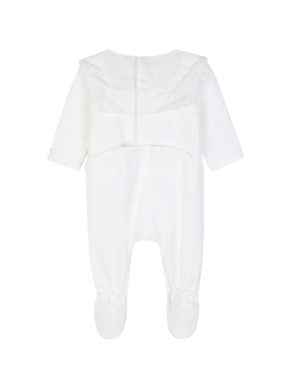 Chloé Kids Twee broderie pyjama's Wit