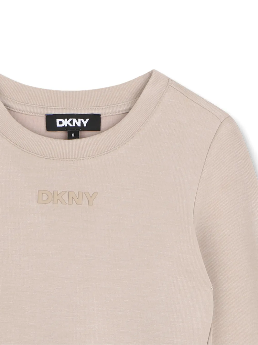 Dkny Kids T-shirt met lange mouwen Beige