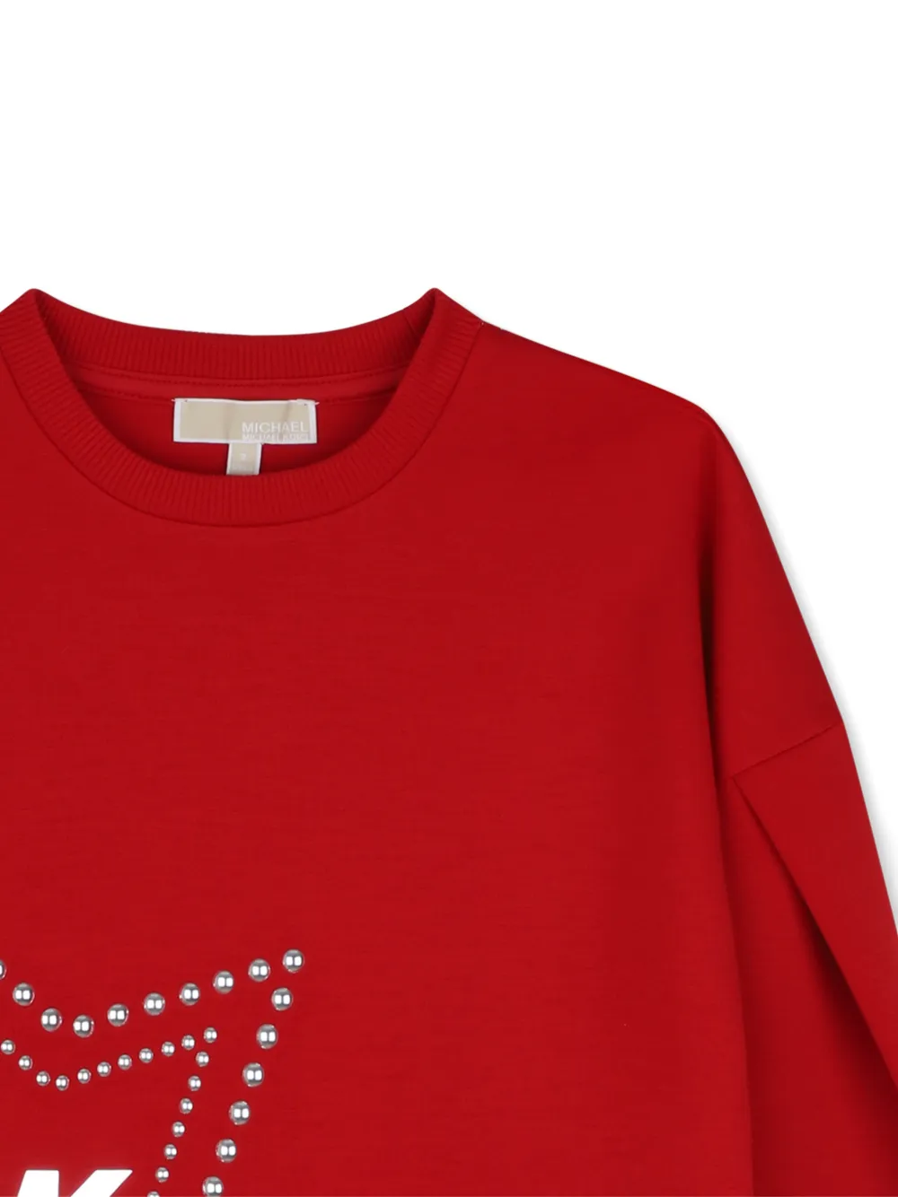 Michael Kors Kids Sweater met logoprint Rood