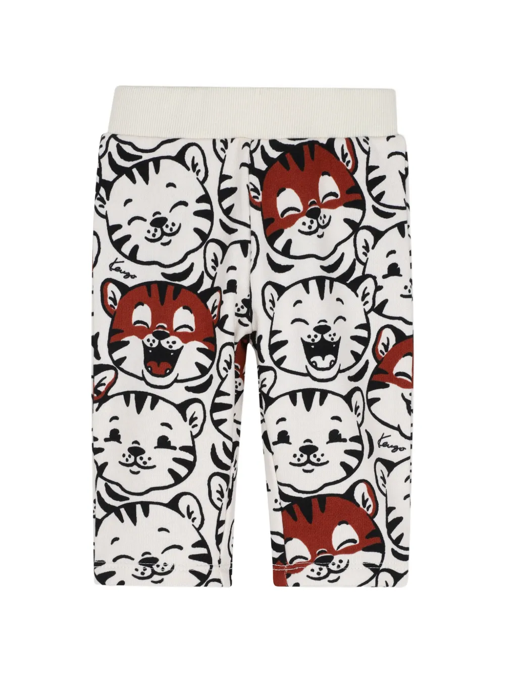 Kenzo Kids Pantaloni con stampa - Bianco