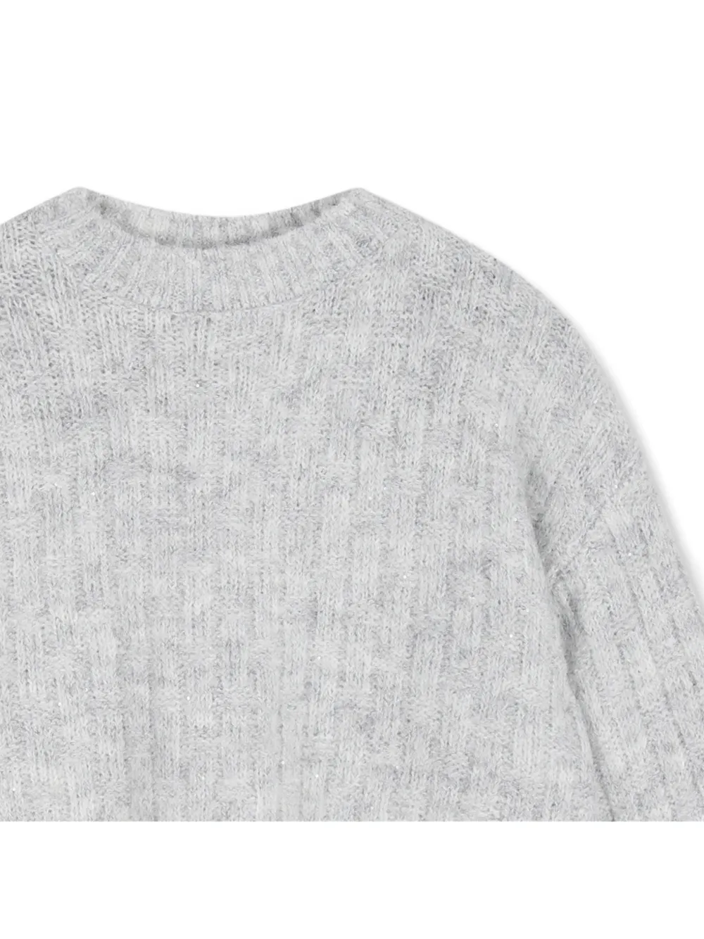 Billieblush Trui verfraaid met pailletten en logopatch Grijs