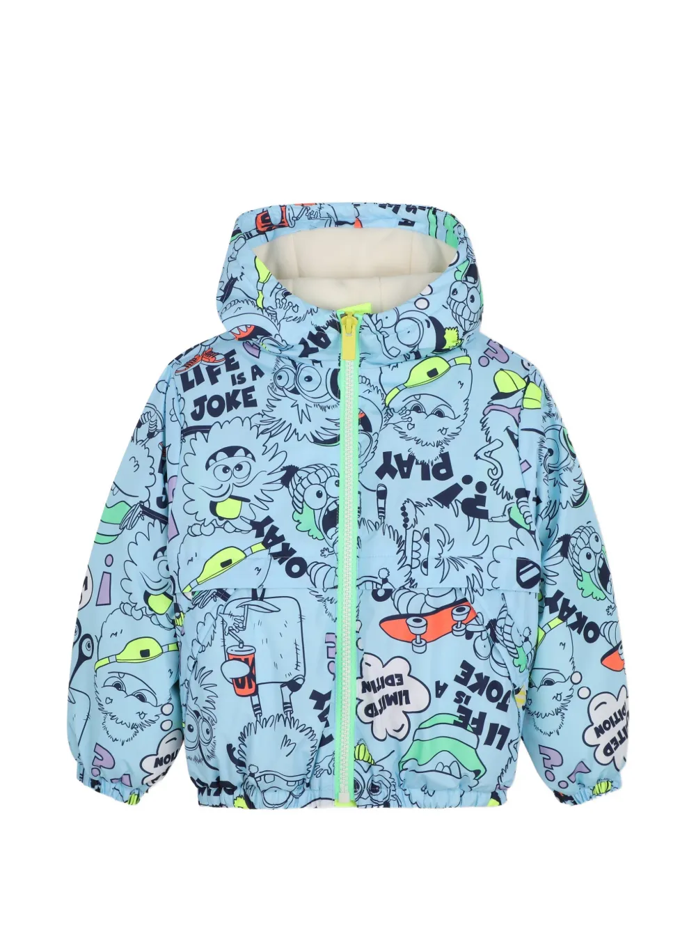 Billieblush Windbreaker mit Kapuze - Blau