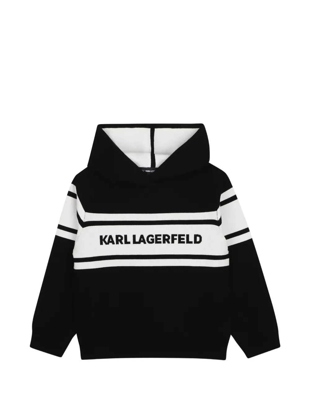 Karl Lagerfeld Kids Felpa con cappuccio - Nero