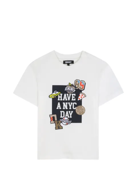Dkny Kids T-shirt med grafisk tryk