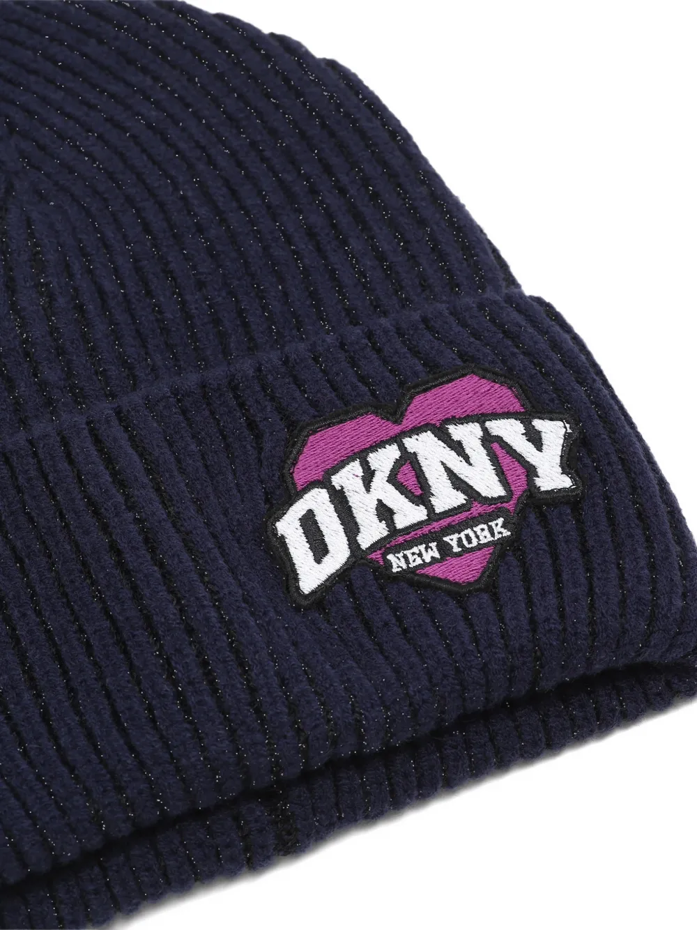 Dkny Kids Muts met logopatch Blauw