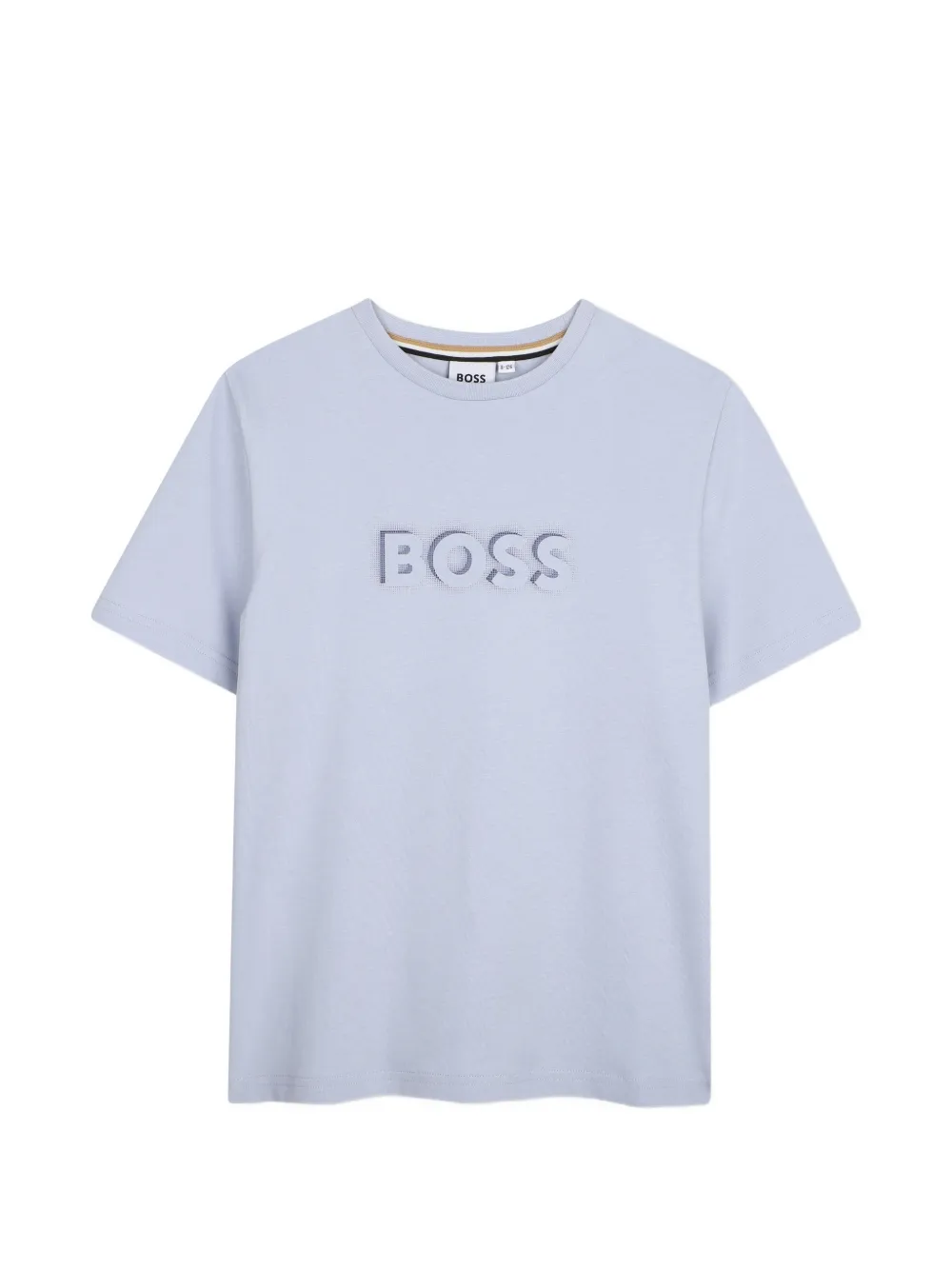 BOSS Kidswear logo-print short-sleeve T-shirt - Blu