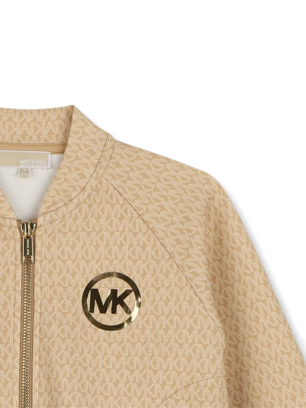Michael Kors Kids Trainingsjack met monogram-patroon Beige