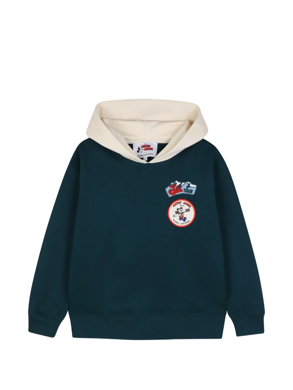 Marc Jacobs Kids x Disney Felpa con cappuccio Mickey Mouse - Verde