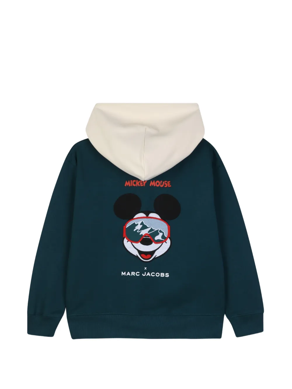 Marc Jacobs Kids x Disney Mickey Mouse hoodie met patch Groen