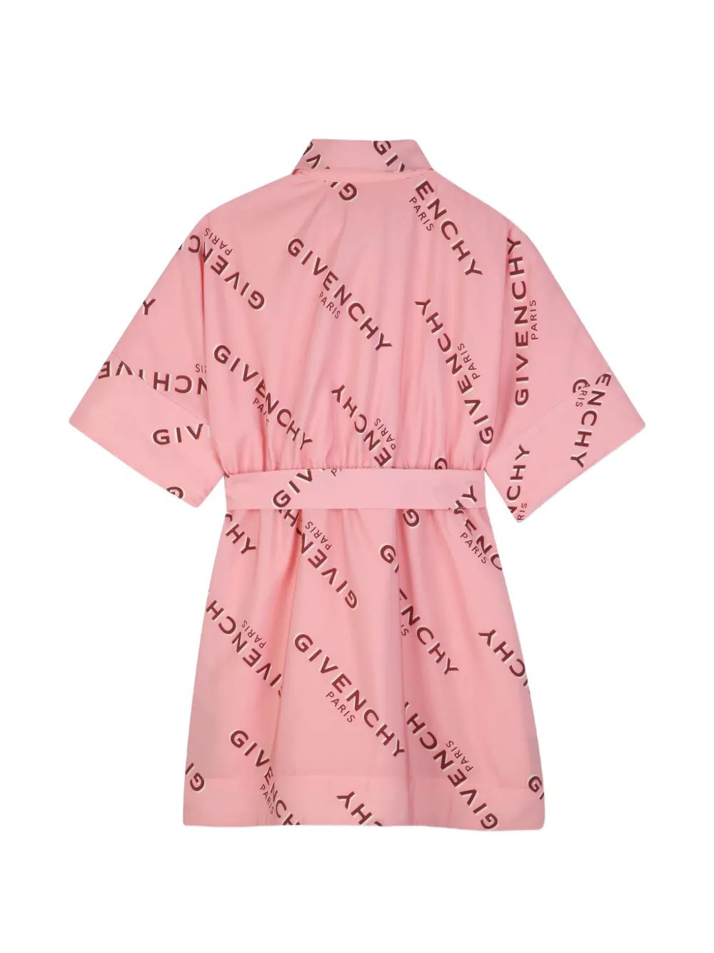 Givenchy Kids Jurk met ceintuur Roze