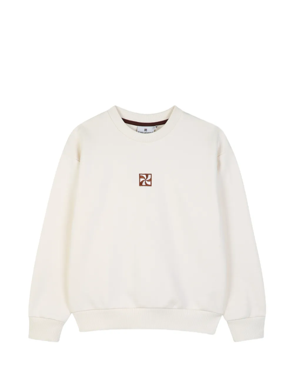 Kids Around Maglione a maniche lunghe con stampa grafica - Toni neutri