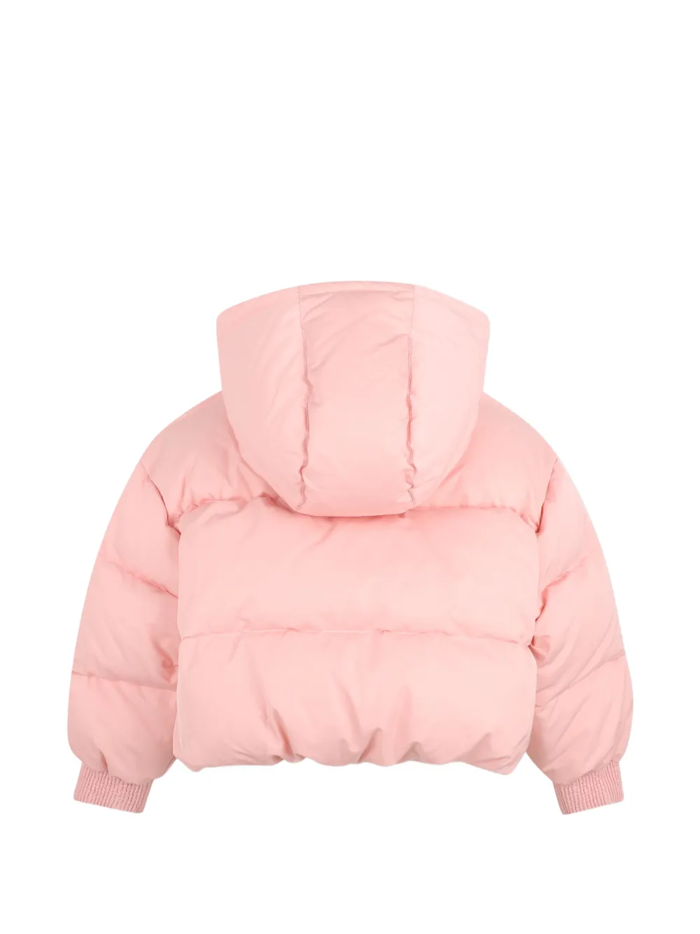 Givenchy Kids Gewatteerd jack met capuchon Roze