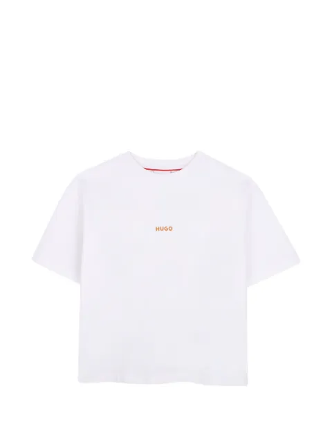 HUGO KIDS graphic-print short-sleeve T-shirt