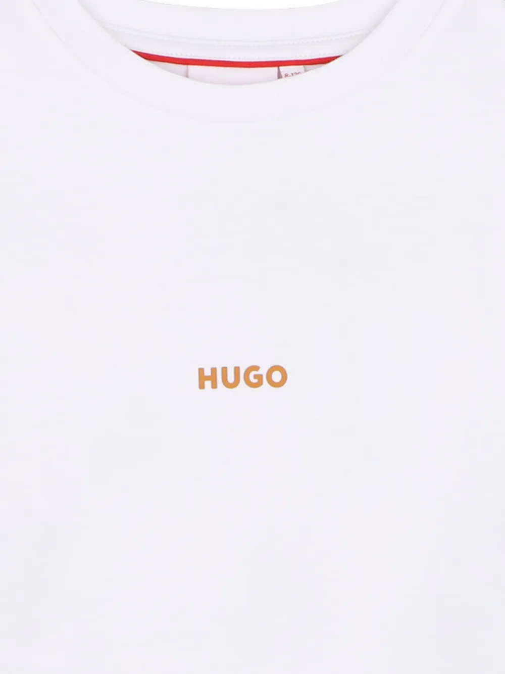 HUGO KIDS T-shirt met print Wit