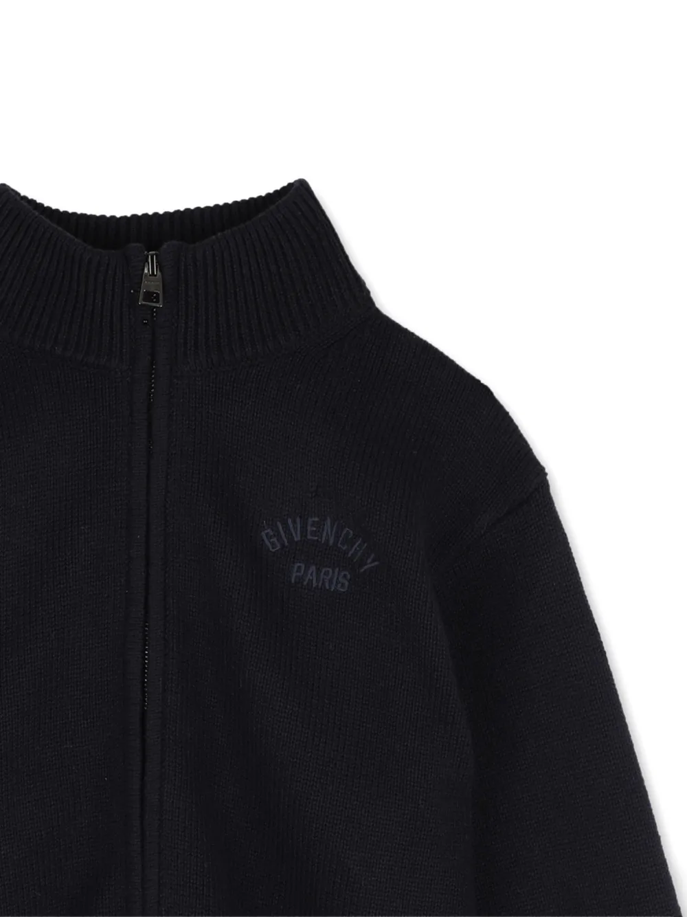 Givenchy Kids Vest met geborduurd logo Blauw