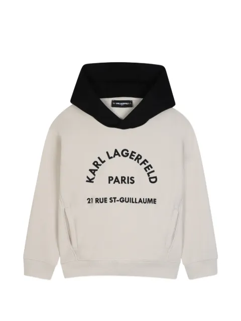 Karl Lagerfeld Kids Hoodie mit Logo-Print